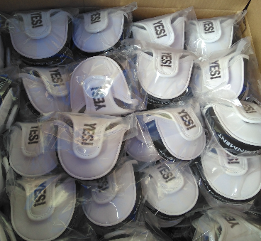 Vietnam client golf putter headcover order is finished and shipping today.png