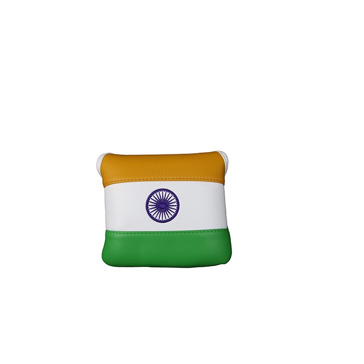 India Flag Golf Wood Club Headcover India Flag Golf Wood Club Headcover