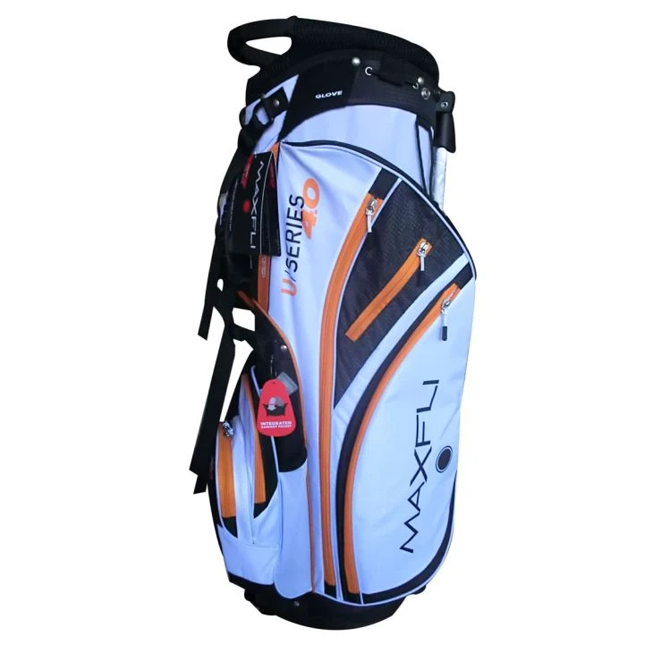 Maxfli Golf Stand Bag With Waterproof Pocket And Zippers