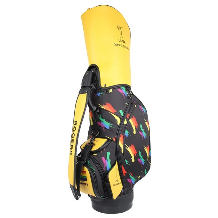 PU Leather Golf Trolley Bags