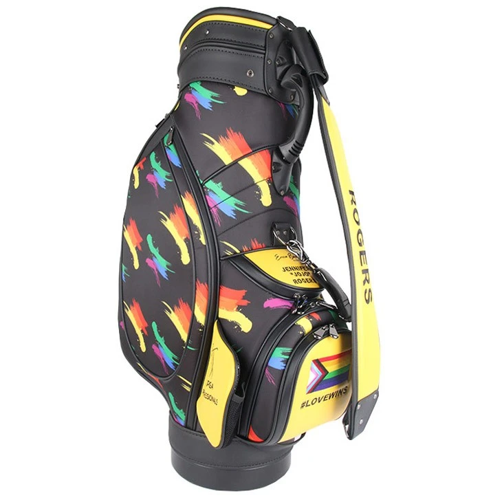 PU Leather Golf Trolley Bags